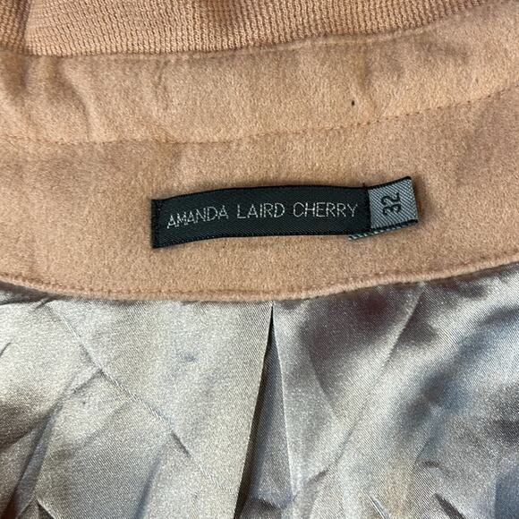 Cynthia Laird Cherry dusty pink coat dress, size 32 or small - Picture 5 of 9